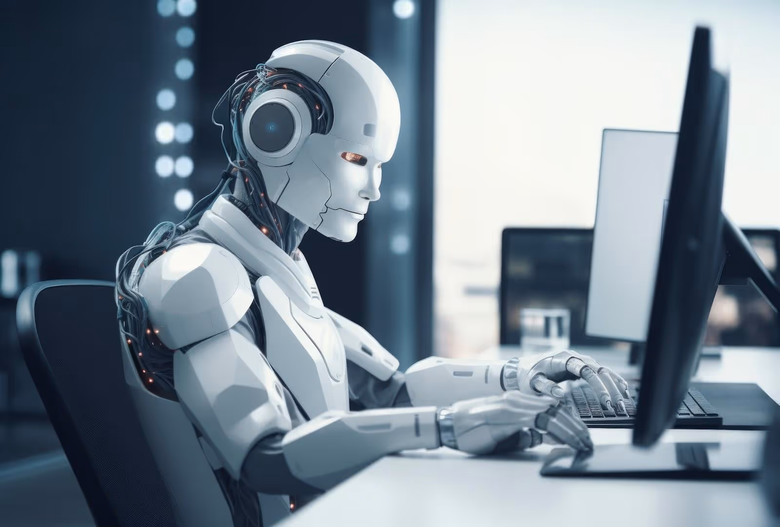 Illustratives Bild eines Agenten der künstlichen Intelligenz (KI)