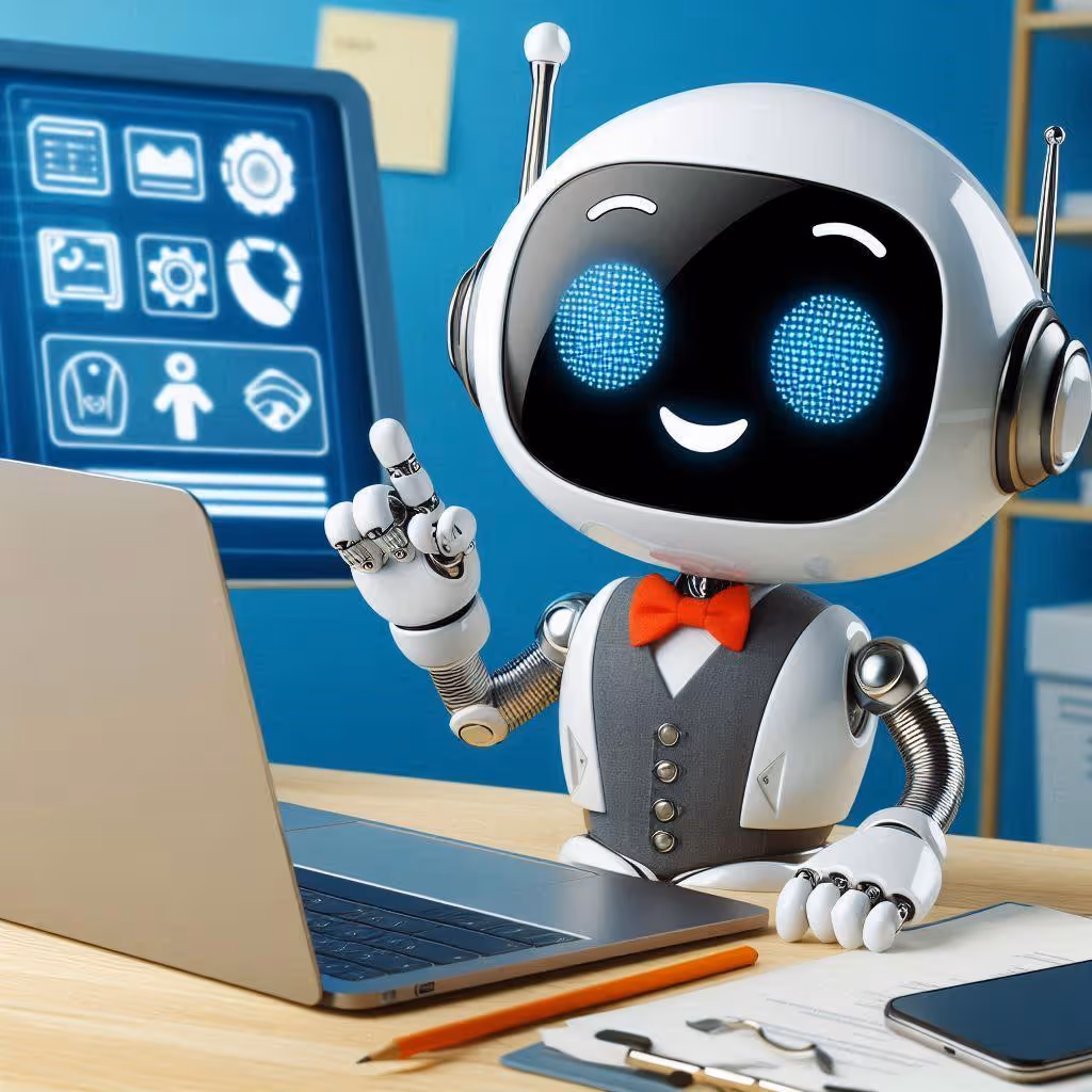 Illustration eines AI-Agenten