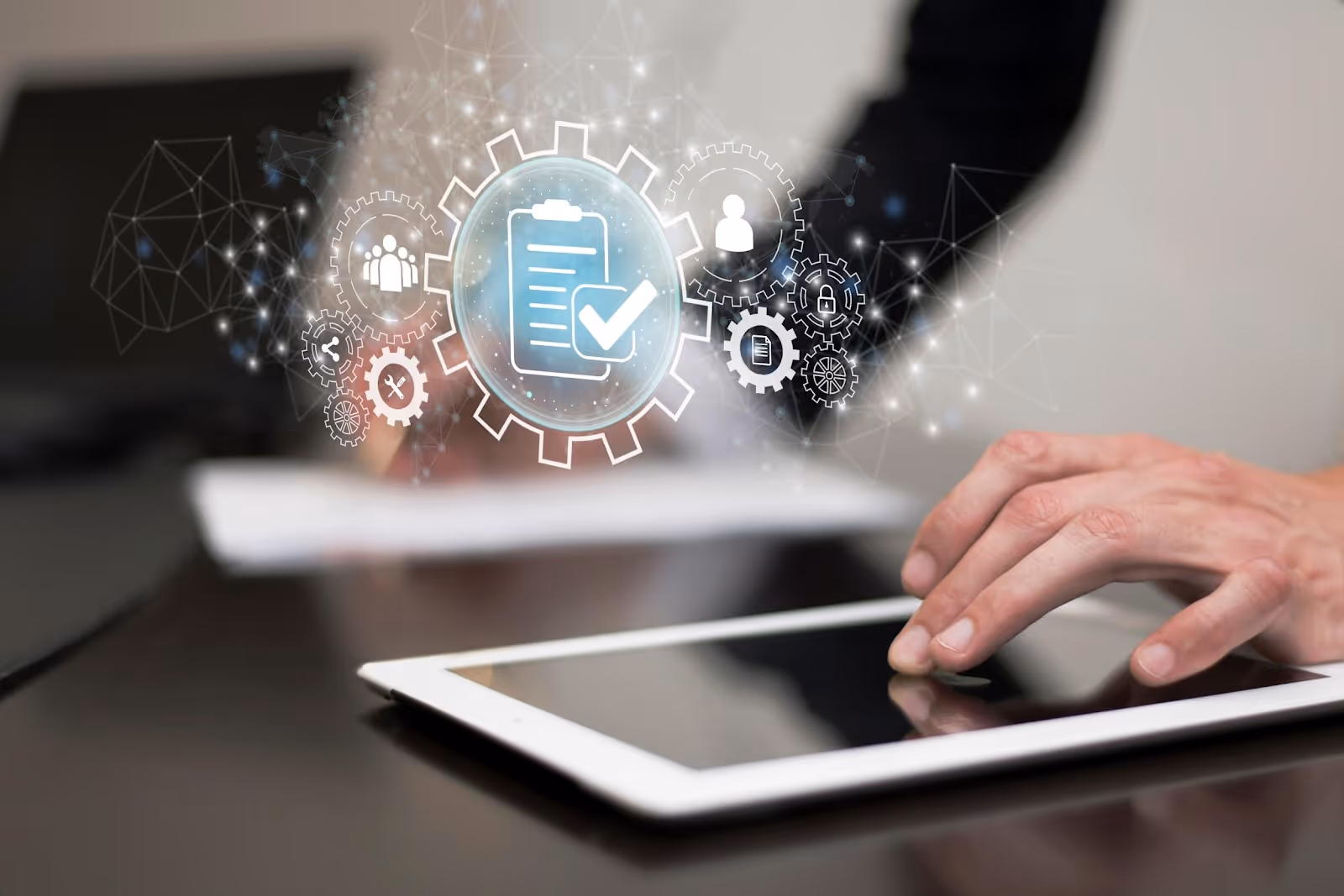Eine Illustration der intelligent document processing (IDP)