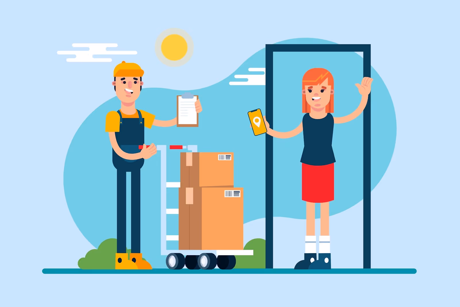 People working on order fulfillment